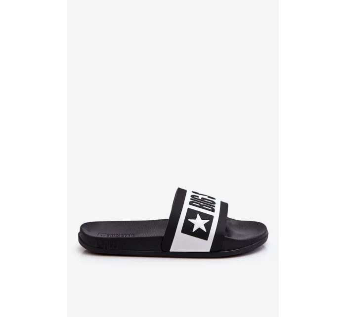 Dámské klasické pantofle Big Star LL274739 Černá Dámské klasické pantofle Big Star LL274739 Černá