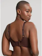 Dámska podprsenka Tango 3251B Tmavohnedý vzor muškátového orieška - Panache Dámska podprsenka Tango 3251B Tmavohnedý vzor muškátového orieška - Panache