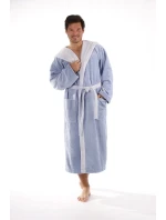 Župan unisex Tampa  Světle modrá s modrou  model 19676936 - Vestis