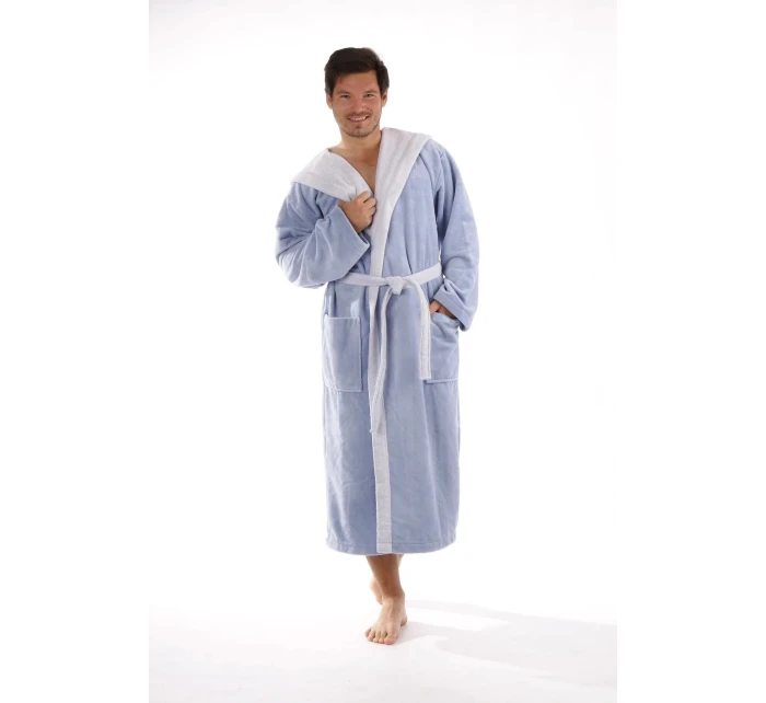 Župan unisex Tampa  Světle modrá s modrou  model 19676936 - Vestis