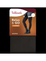Dámske legíny RELAX & GO THERMO Black - BELLINDA