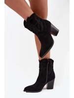 Topánky na podpätku model 220510 Step in style