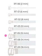 Silikónové ramienka Julimex RT 05 12mm