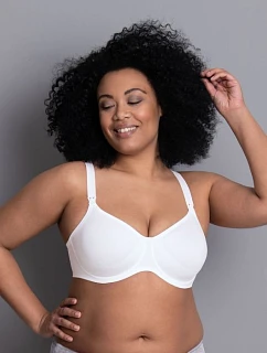 Basic podprsenka na kojení s kosticí model 10621169 bílá - Anita Maternity