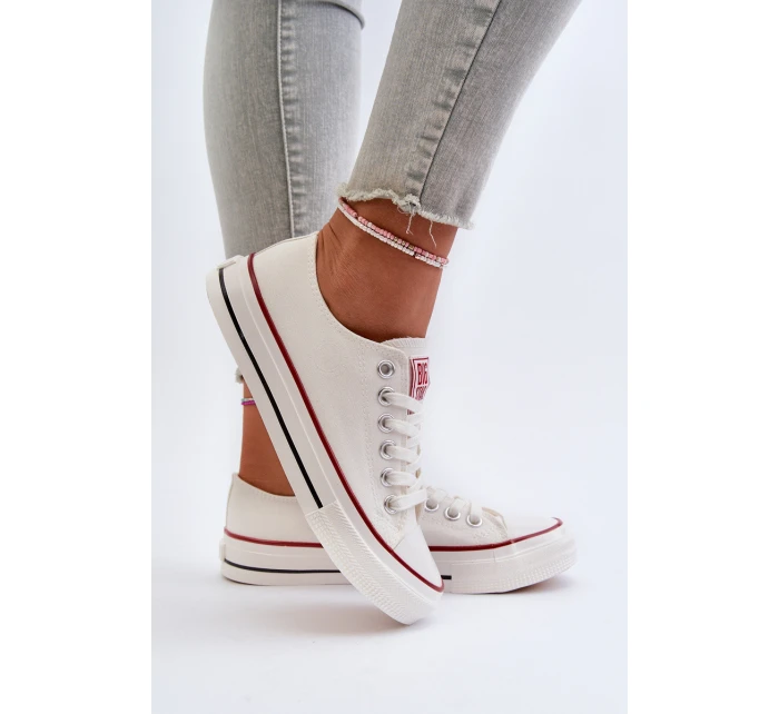 Nízké dámské tenisky Big Star model 21654837 Bílé - Big Star Shoes Nízké dámské tenisky Big Star model 21654837 Bílé - Big Star Shoes