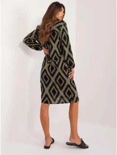 Šaty D73771M30427B khaki