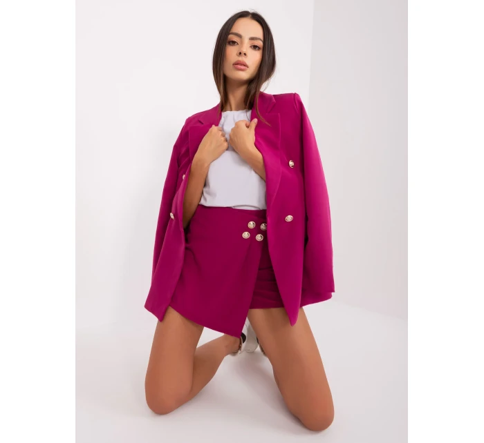 Komplet DHJ KMPL model 18865896 fioletowy - FPrice