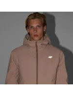 Pánska lyžiarska bunda 4F M0787 beige 4FWAW25TTJAM0787 83S pánska