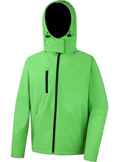 R Pánská 3vrstvá softshellová bunda s kapucí 30. green/black model 22428065 - Result