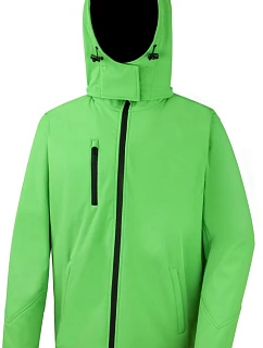 R Pánská 3vrstvá softshellová bunda s kapucí 30. green/black model 22428065 - Result