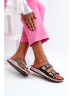 Pohodlné Dámské Sandály S Pásky model 21664603 Černé - Inblu