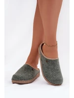 Domácí obuv Dámské pantofle model 21786990 Zelené - Inblu