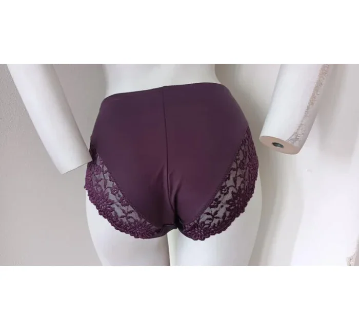 Ladyform mäkké maxi nohavičky tmavo fialové 00NS - Triumph