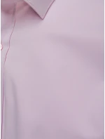 Pánska elegantná hladká svetlofialová košeľa SLIM FIT FashionStreet DX2683 Pánska elegantná hladká svetlofialová košeľa SLIM FIT FashionStreet DX2683