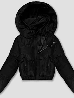 Krátka zimná bunda J Style čierna (5M3260-392)