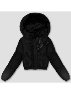 Čierna krátka zimná bunda J Style (5M3260-392)