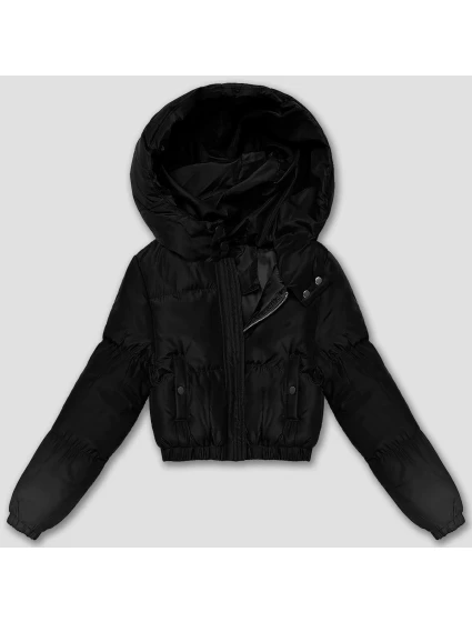 Čierna krátka zimná bunda J Style (5M3260-392)