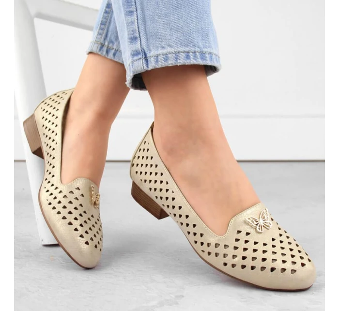 Žaluďové topánky M.Daszynski W SAN35 gold