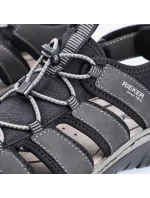 Zabudované sandále Rieker M 26770-00 RKR584 Zabudované sandále Rieker M 26770-00 RKR584