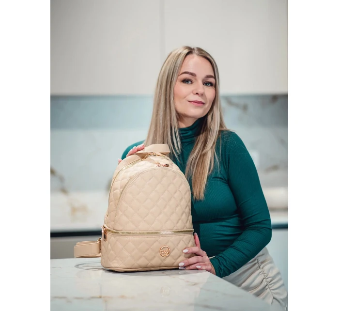 Dámsky batoh Vuch Theo Beige Dámsky batoh Vuch Theo Beige