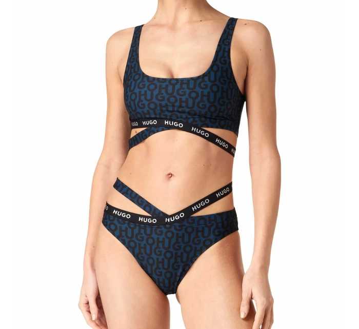 BOSS Dámský vrchní díl plavek Monogram model 20896364 - Hugo