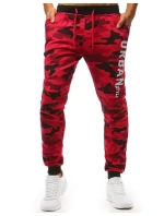 Pánské červené tepláky Dstreet model 21964119 - FashionStreet