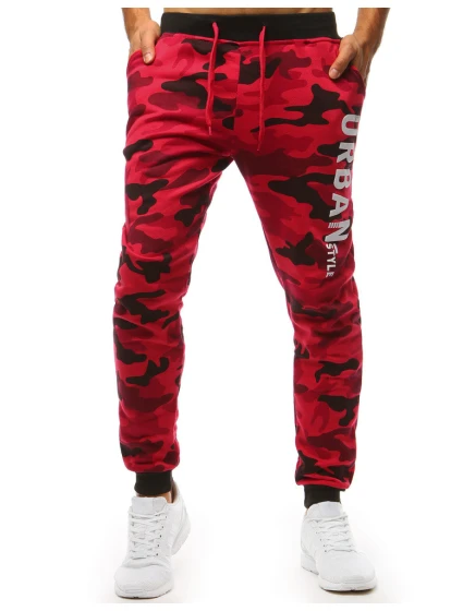 Pánské červené tepláky Dstreet model 21964119 - FashionStreet