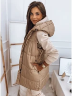 ROSI dámska ťavia vesta FashionStreet TY2872 ROSI dámska ťavia vesta FashionStreet TY2872