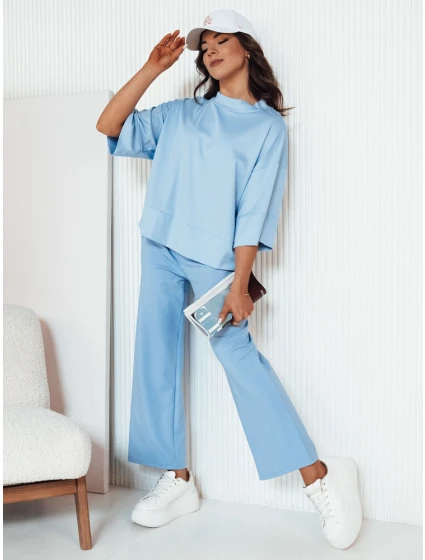 Dámske široké nohavice RITES modré FashionStreet UY2008