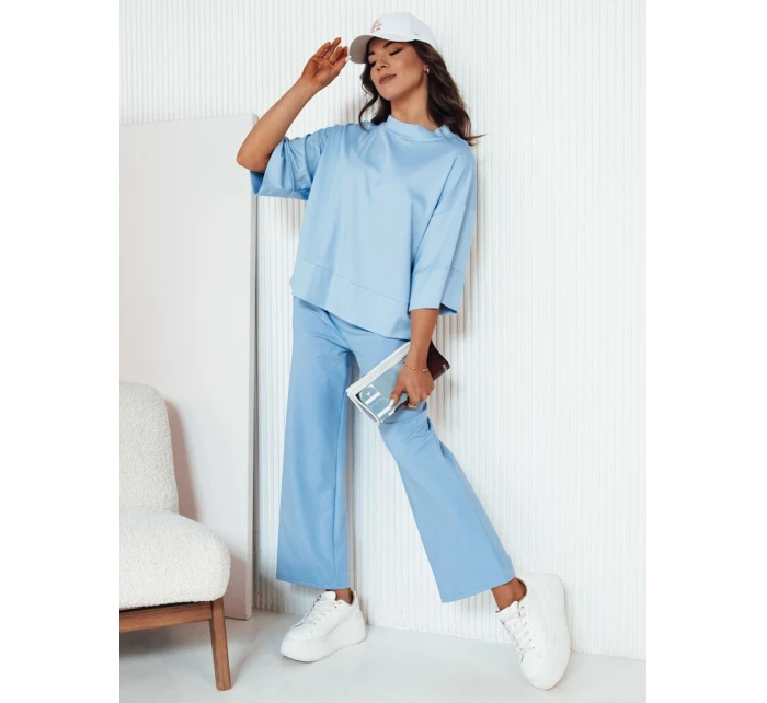 Dámske široké nohavice RITES modré FashionStreet UY2008