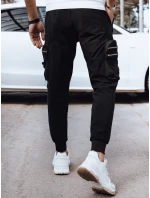 Pánske bojové nohavice čierne FashionStreet UX4299