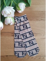 Dámske vzorované ponožky Magnetism lycra 20 den