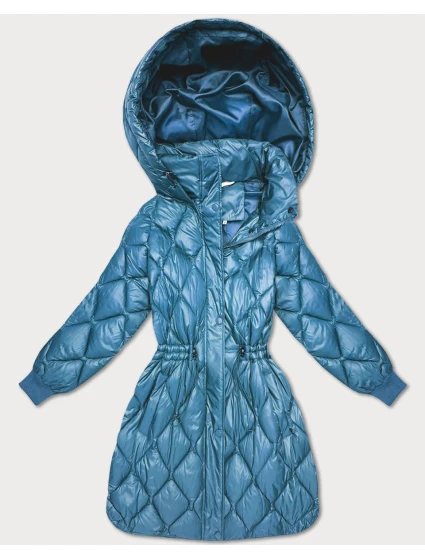 Světle modrá dámská zimní oversize bunda model 21756247 - MINORITY