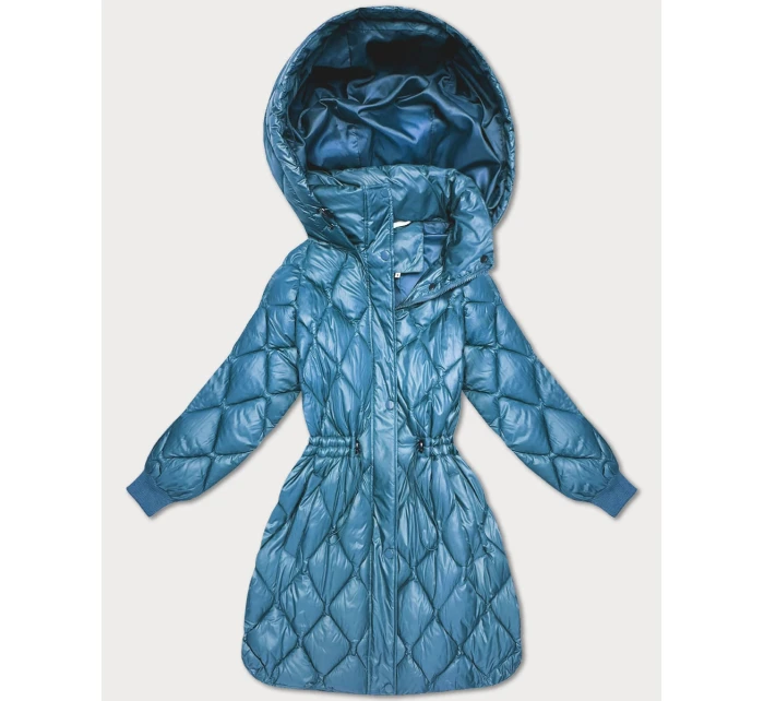 Světle modrá dámská zimní oversize bunda model 21756247 - MINORITY