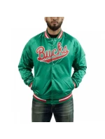 Mitchell & Ness NBA Milwaukee Bucks Ľahká bunda M STJKMG18013-MBUDKGN pánska