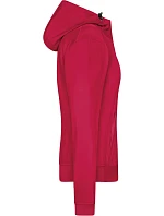 JN Dámská 2vrstvá softshellová bunda s kapucí 02. red/black model 22530545 - Daiber