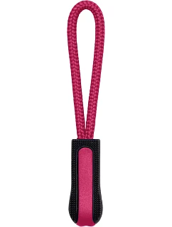Kariban K 851, 4 ks prívesok na zips 20.K851 čierny/fuchsiový