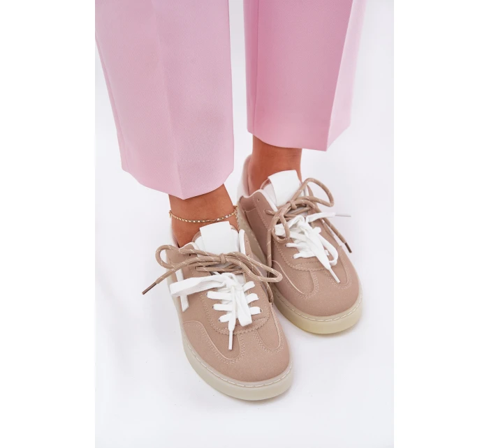 Nízké Dámské Sportovní Boty Béžové model 21685644 - Boto