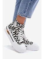 Dámske tenisky na platforme Zebra Meloria Dámske tenisky na platforme Zebra Meloria