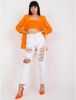 Nohavice EM SP jeans RD6863.24P biela