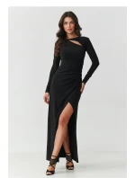 Dlhé šaty model 220425 Makadamia