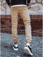 Pánské tepláky jogger béžové Dstreet model 21963319 - FashionStreet