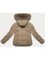 Béžová bunda typu pro přechodné období model 21248542 - J.STYLE