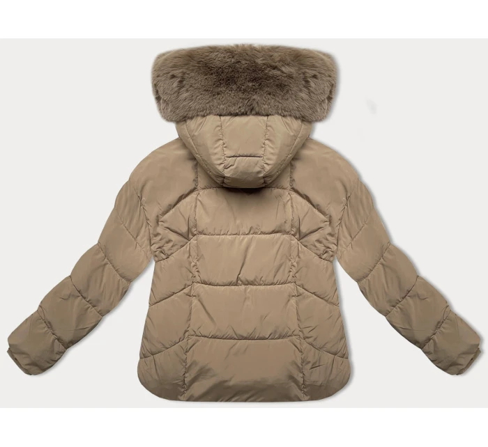 Béžová bunda typu pro přechodné období model 21248542 - J.STYLE