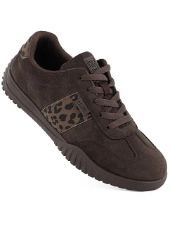 Dámske semišové hnedé športové topánky Big Star TT274265