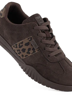 Dámské semišové hnědé sportovní polobotky model 22068765 - Big Star