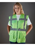 Yoko HVW 801 Hi-Vis multifunkčná vesta 79.W801 nebesky modrá Yoko HVW 801 Hi-Vis multifunkčná vesta 79.W801 nebesky modrá