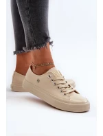 Klasické Dámské Tenisky Big Star model 21654926 Bežové - Big Star Shoes