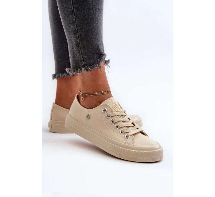 Klasické Dámské Tenisky Big Star model 21654926 Bežové - Big Star Shoes