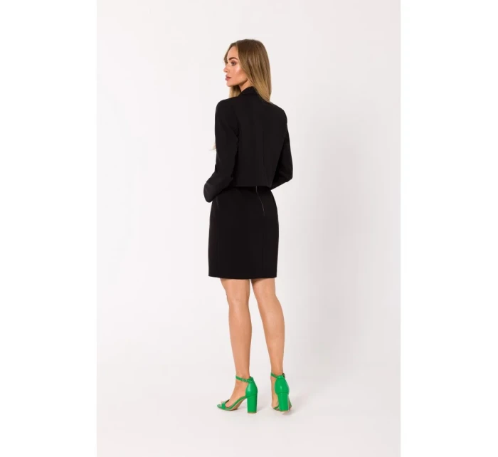 M745 Bunda krátkeho strihu - čierna